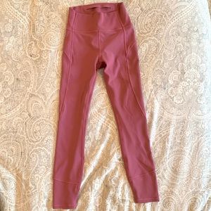 Pink Lululemon Leggings